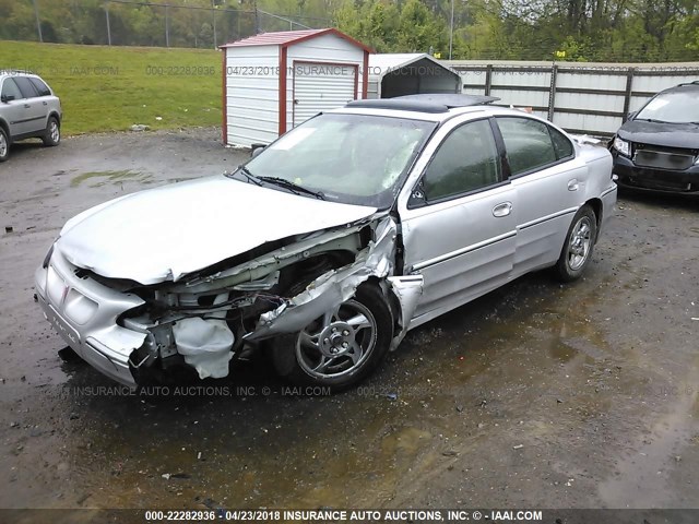 1G2NW52E93C211859 - 2003 PONTIAC GRAND AM GT SILVER photo 2