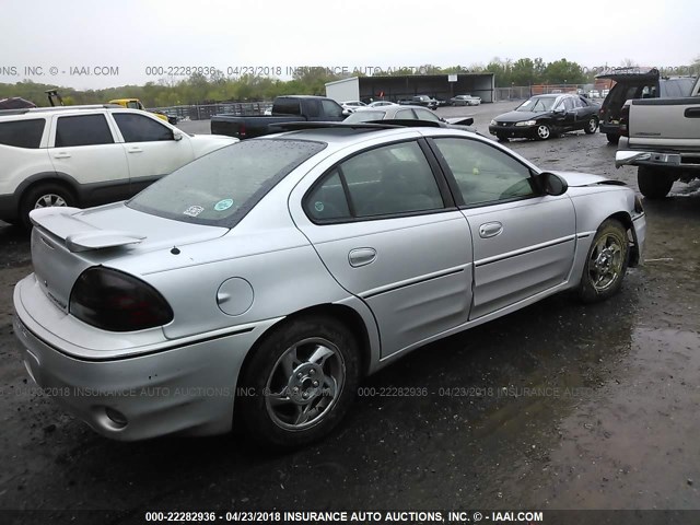 1G2NW52E93C211859 - 2003 PONTIAC GRAND AM GT SILVER photo 4