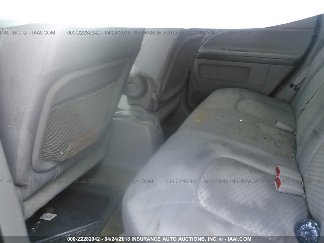 3GNBAADB9AS510081 - 2010 CHEVROLET HHR LS BLUE photo 8