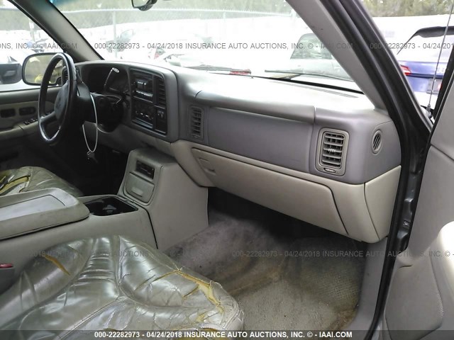 3GKEC16T01G273364 - 2001 GMC YUKON XL C1500 GRAY photo 5