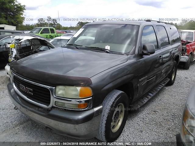 3GKEC16T01G273364 - 2001 GMC YUKON XL C1500 GRAY photo 6