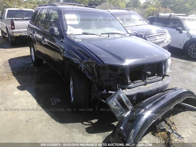 1GNDS13S822445177 - 2002 CHEVROLET TRAILBLAZER  BLACK photo 6