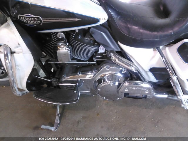 1HD1FC4148Y603889 - 2008 HARLEY-DAVIDSON FLHTCUI WHITE photo 9