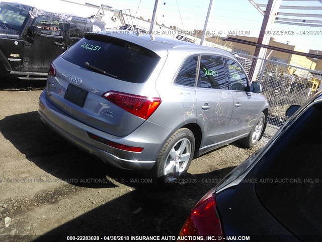 WA1LFAFP5BA112502 - 2011 AUDI Q5 PREMIUM PLUS GRAY photo 4