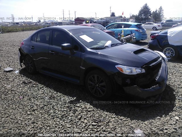 JF1VA1B60H9836687 - 2017 SUBARU WRX GRAY photo 1