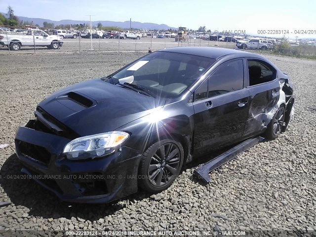 JF1VA1B60H9836687 - 2017 SUBARU WRX GRAY photo 2