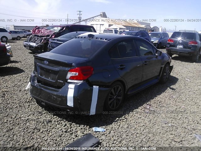 JF1VA1B60H9836687 - 2017 SUBARU WRX GRAY photo 4