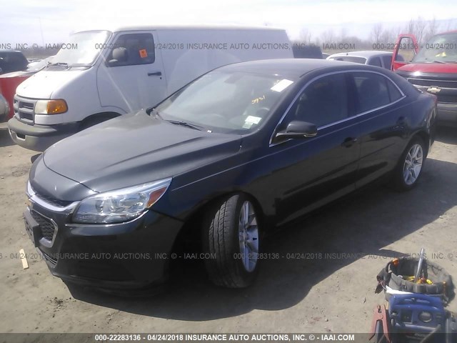 1G11C5SL9EF182164 - 2014 CHEVROLET MALIBU 1LT 灰色 照片 2