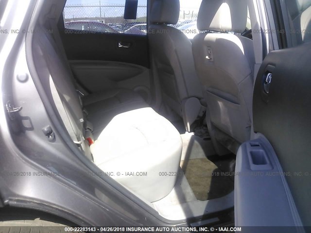 JN8AS5MV6AW115237 - 2010 NISSAN ROGUE S/SL/KROM GRAY photo 8