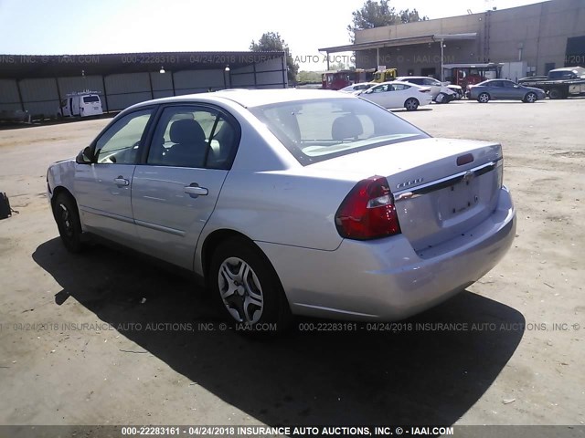 1G1ZS58F17F157656 - 2007 CHEVROLET MALIBU LS 银色 照片 3