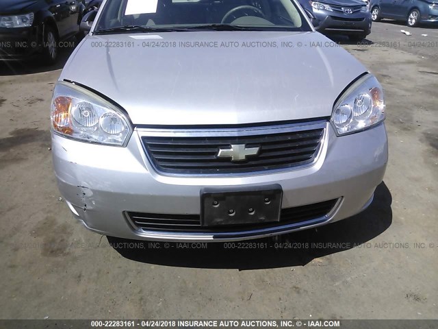 1G1ZS58F17F157656 - 2007 CHEVROLET MALIBU LS 银色 照片 6