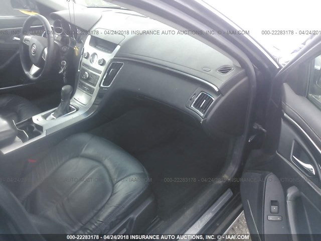 1G6DA5EG0A0130334 - 2010 CADILLAC CTS BLACK photo 5