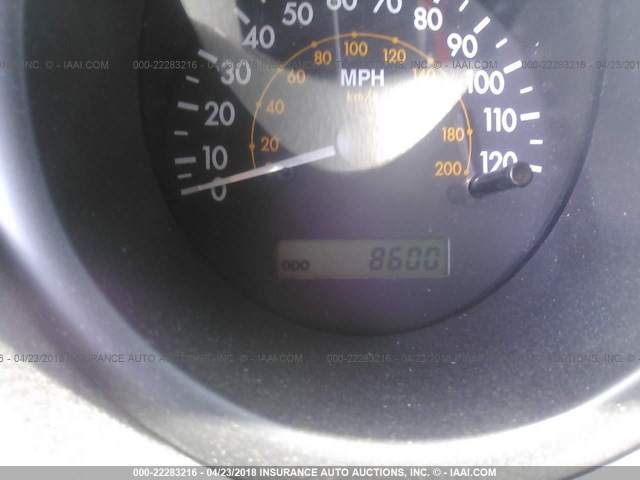 KL1TD66688B090425 - 2008 CHEVROLET AVEO LS Light Blue photo 7