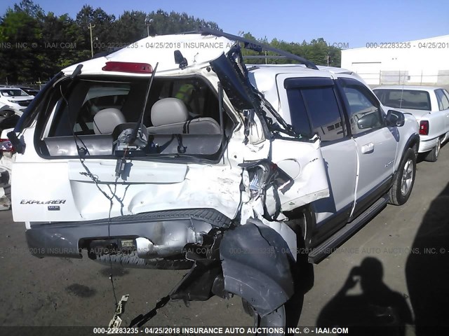 1FMZU63KX4UA99223 - 2004 FORD EXPLORER XLT/XLT SPORT/NBX WHITE photo 6