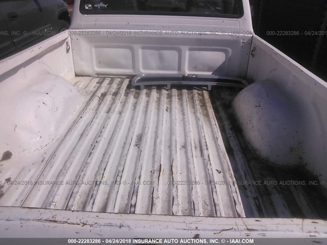 4TANL42N0VZ292938 - 1997 TOYOTA TACOMA WHITE photo 8