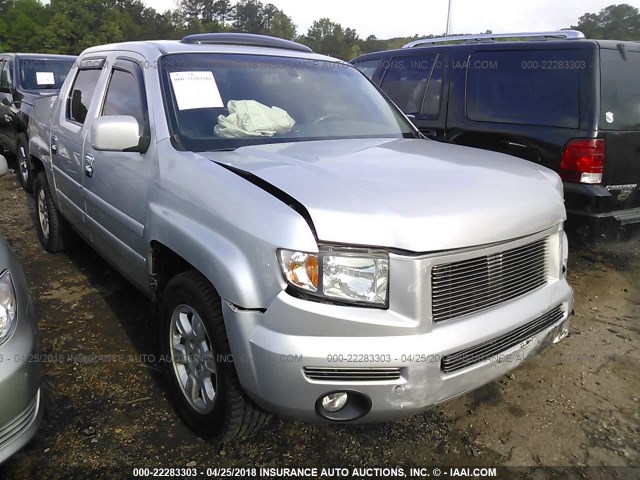 2HJYK16506H547985 - 2006 HONDA RIDGELINE RTL SILVER photo 6