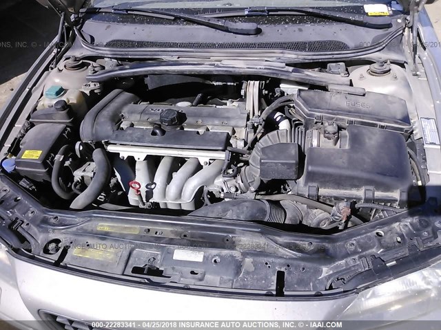 YV1RS640452475221 - 2005 VOLVO S60 Pewter photo 10