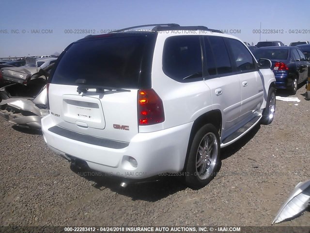 1GKES63M472251124 - 2007 GMC ENVOY DENALI WHITE photo 4