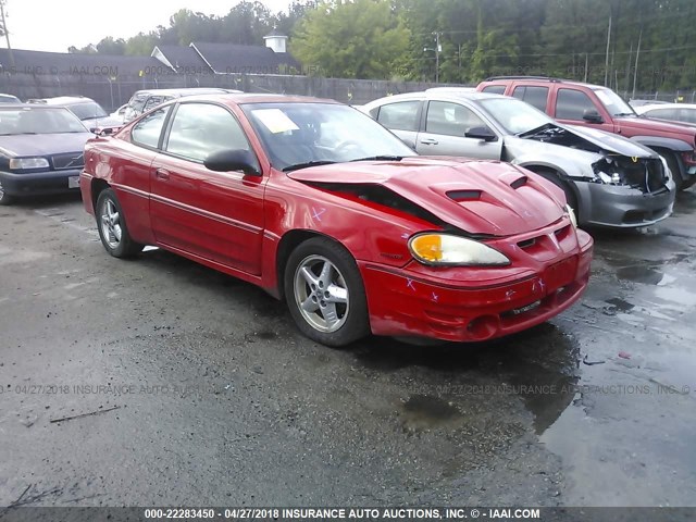 1G2NW12E93C239573 - 2003 PONTIAC GRAND AM GT RED photo 1