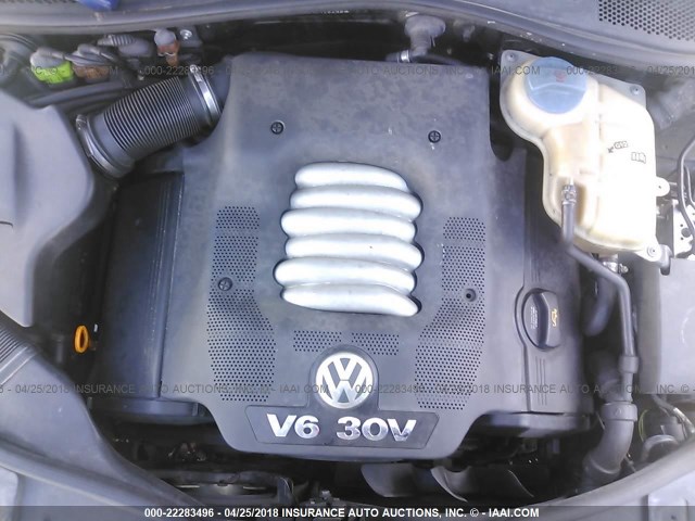 WVWWH63B94E126238 - 2004 VOLKSWAGEN PASSAT GLX 黑色 照片 10