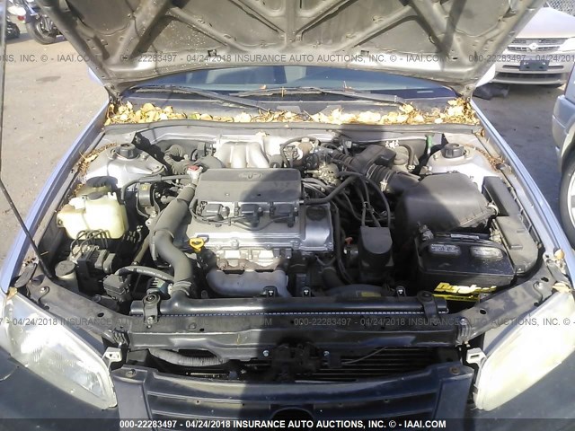4T1BF22K6VU031797 - 1997 TOYOTA CAMRY CE/LE/XLE GRAY photo 10