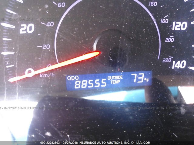 4T1BF3EK5AU063264 - 2010 TOYOTA CAMRY SE/LE/XLE RED photo 7