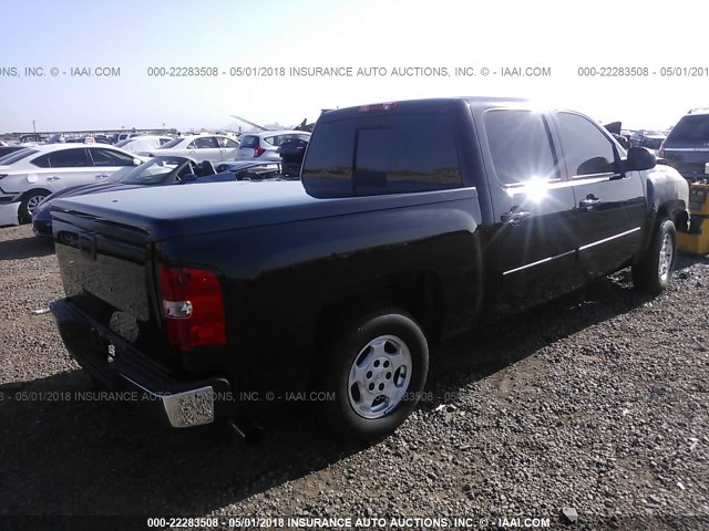 3GCEC13YX8G124210 - 2008 CHEVROLET SILVERADO C1500 黑色 照片 4