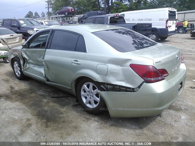 4T1BK36B39U342878 - 2009 TOYOTA AVALON XL/XLS/LIMITED GREEN photo 3