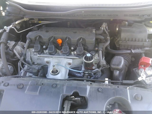 2HGFB2F93FH501010 - 2015 HONDA CIVIC EXL BLACK photo 10