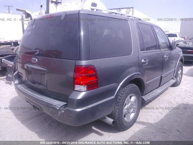 1FMPU19515LB05428 - 2005 FORD EXPEDITION LIMITED GRAY photo 4