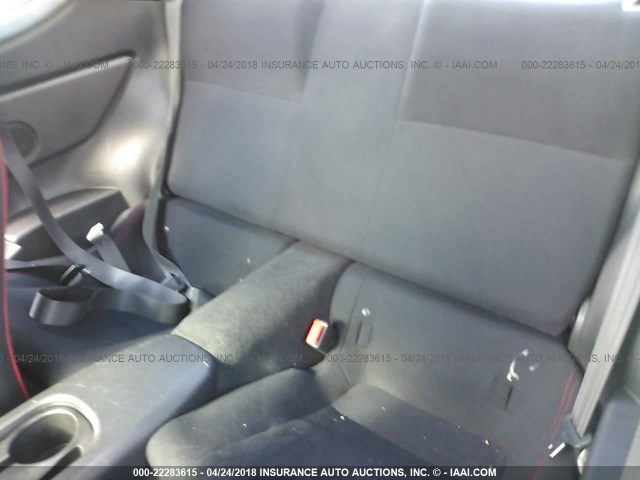 JF1ZNAA18E8700515 - 2014 TOYOTA SCION FR-S შავი ფოტო 8