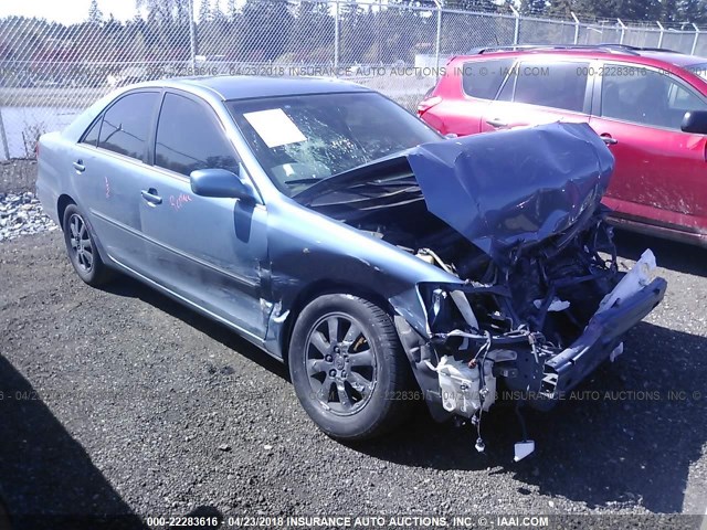 JTDBE32K520130949 - 2002 TOYOTA CAMRY LE/XLE/SE Көк фото 1