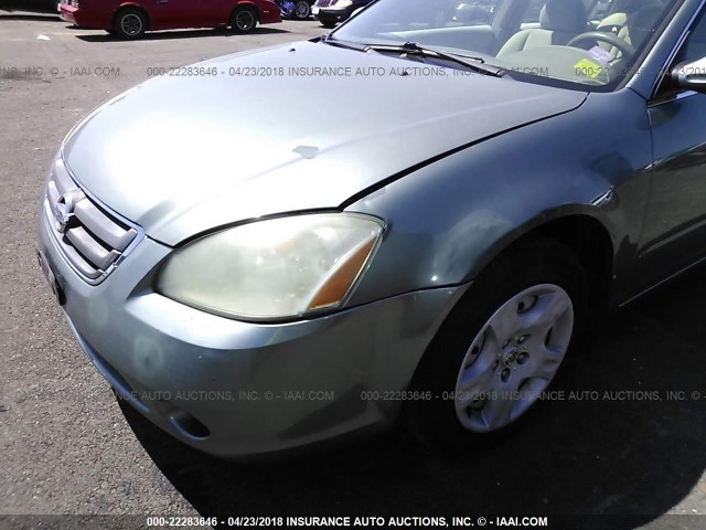 1N4AL11D84C170782 - 2004 NISSAN ALTIMA S/SL GREEN photo 6