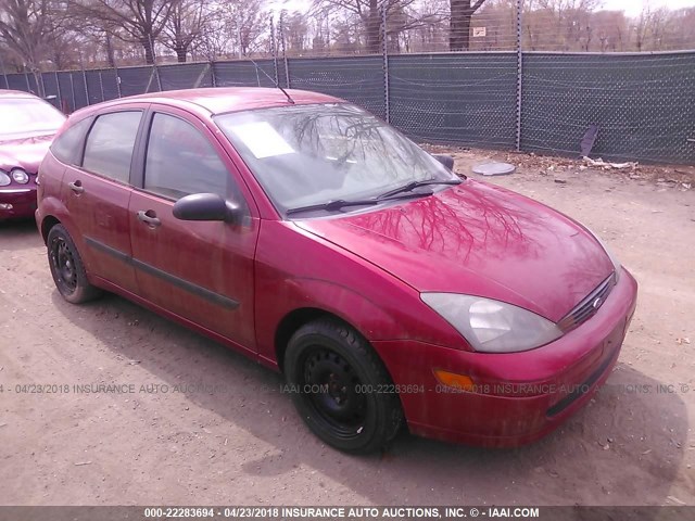 3FAHP37334R112495 - 2004 FORD FOCUS ZX5 RED photo 1