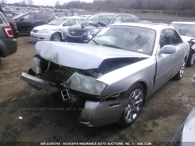 JNKAY41E23M002942 - 2003 INFINITI M45 SILVER photo 2