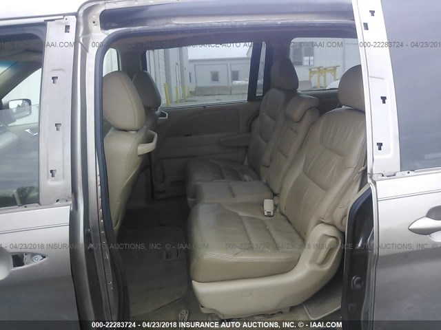 5FNRL3H76AB048039 - 2010 HONDA ODYSSEY EXL ყავისფერი ფოტო 8