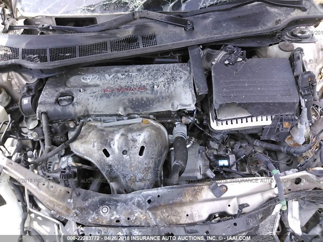 4T1BE46K08U227957 - 2008 TOYOTA CAMRY CE/LE/XLE/SE TAN photo 10