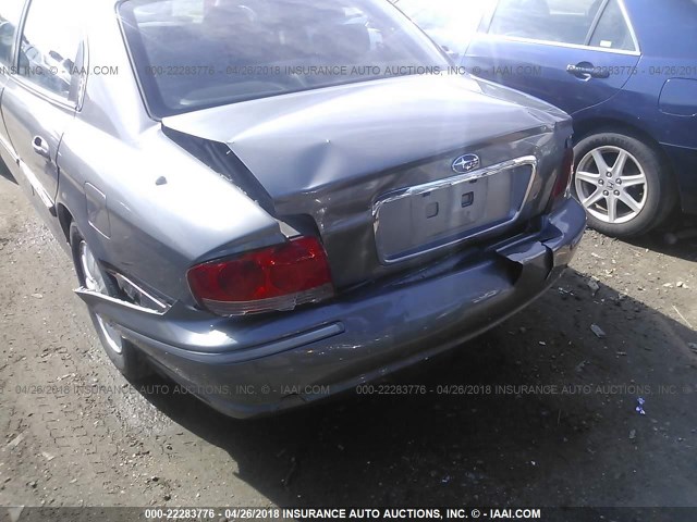 KMHWF35H04A931568 - 2004 HYUNDAI SONATA GLS/LX GRAY photo 6