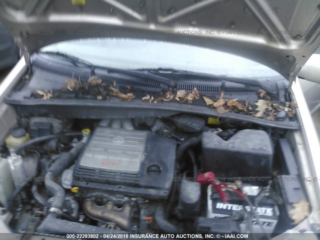 4T3ZF13C42U430274 - 2002 TOYOTA SIENNA LE/XLE TAN photo 10