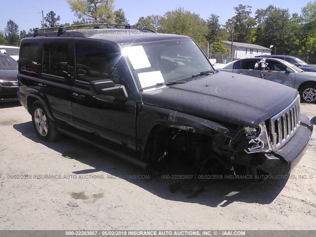 1J8HG48P17C528414 - 2007 JEEP COMMANDER 黑色 照片 1