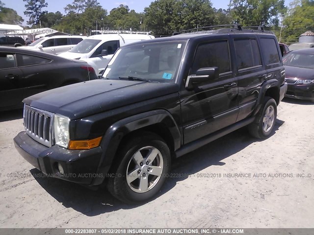 1J8HG48P17C528414 - 2007 JEEP COMMANDER 黑色 照片 2