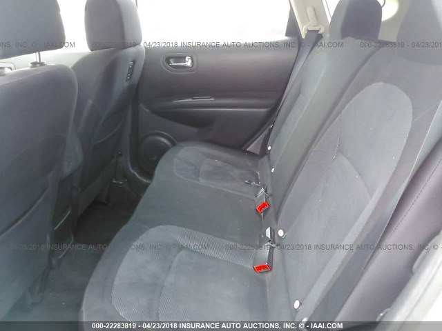 JN8AS5MT2DW503374 - 2013 NISSAN ROGUE S/SV SILVER photo 8