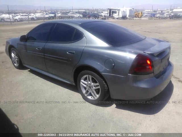 2G2WR524551332917 - 2005 PONTIAC GRAND PRIX GTP ნაცრისფერი ფოტო 3
