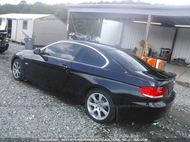 WBAWV53537P077671 - 2007 BMW 328 XI SULEV BLACK photo 3