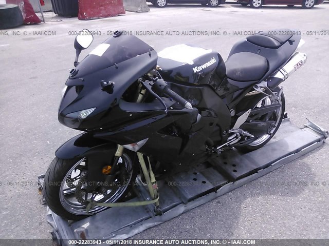 JKAZXCE1X9A024409 - 2009 KAWASAKI ZX1000 E BLACK photo 2