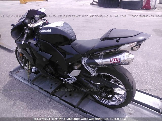 JKAZXCE1X9A024409 - 2009 KAWASAKI ZX1000 E BLACK photo 3