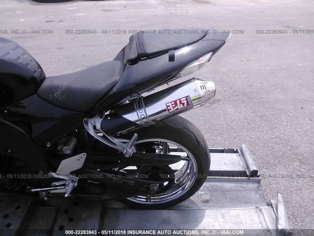 JKAZXCE1X9A024409 - 2009 KAWASAKI ZX1000 E BLACK photo 6