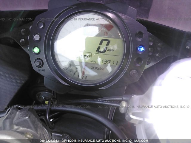 JKAZXCE1X9A024409 - 2009 KAWASAKI ZX1000 E BLACK photo 7