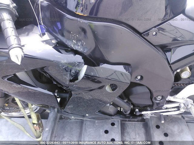 JKAZXCE1X9A024409 - 2009 KAWASAKI ZX1000 E BLACK photo 9