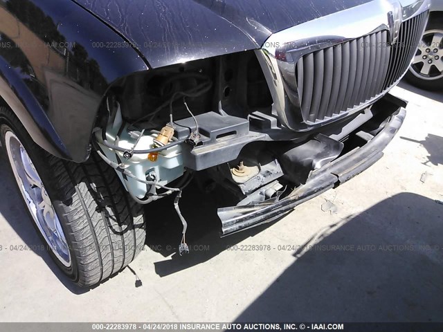 5LMEU68H64ZJ30334 - 2004 LINCOLN AVIATOR BLACK photo 6